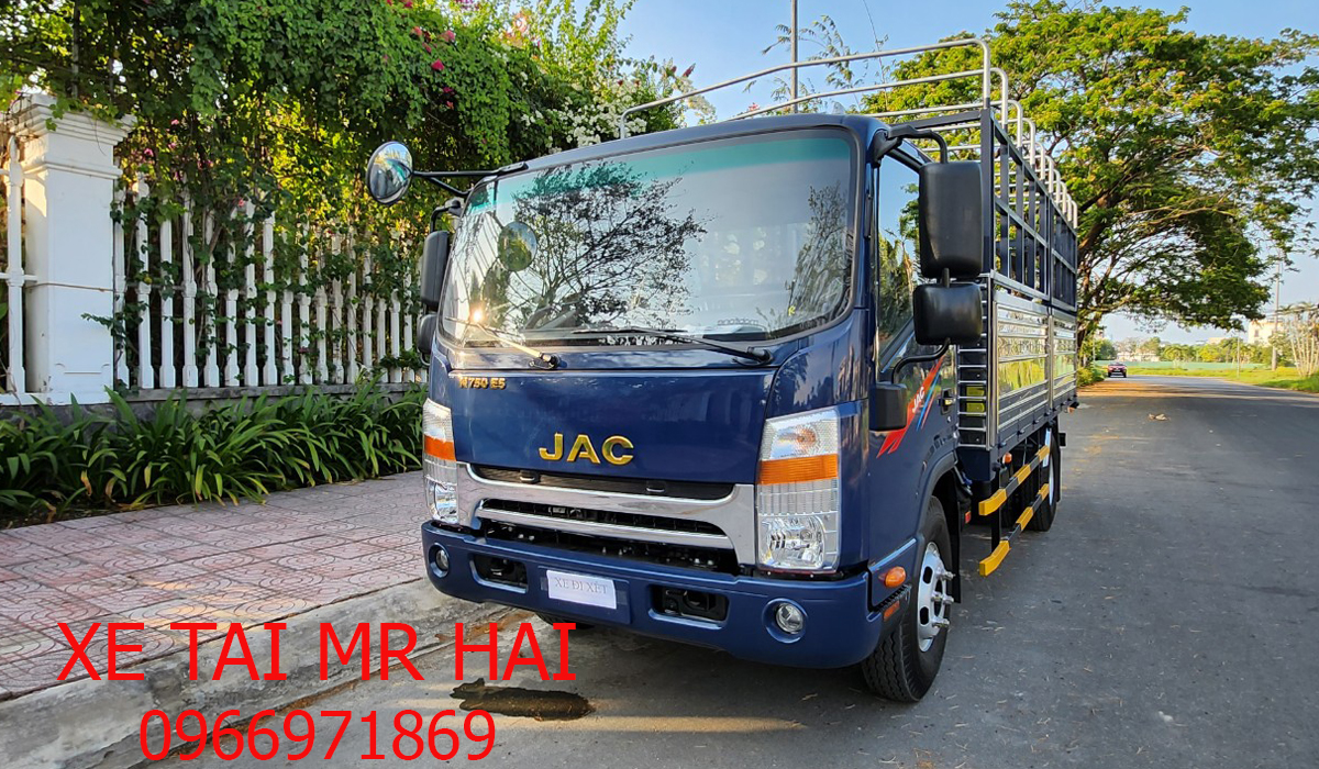 Bảng giá xe tải JAC N750 tải trọng 7t4, thùng dài 5m