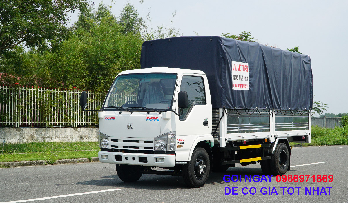 Xe Tải Isuzu VM NK490 Tải 1.9 Tấn Thùng Dài 4.4m